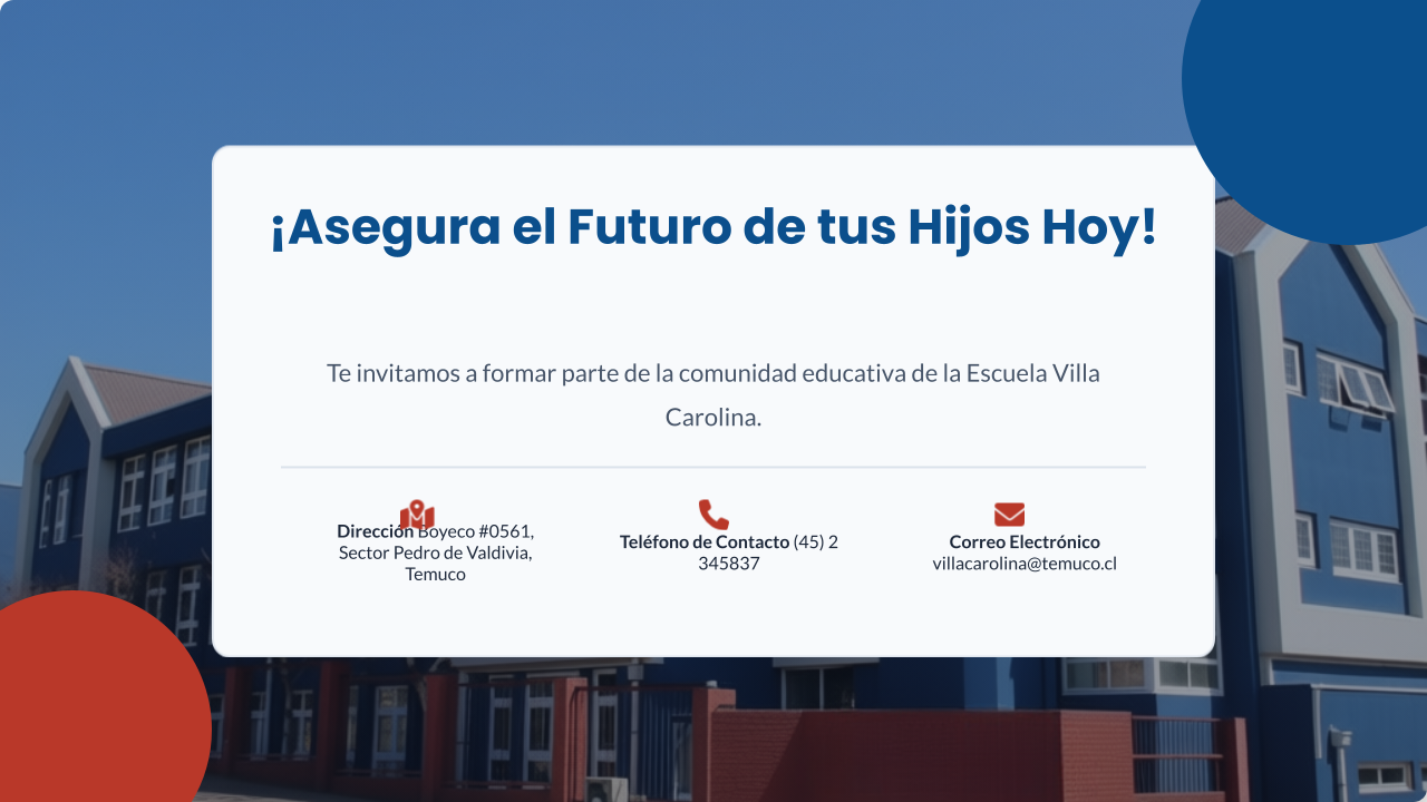 Postula aquí